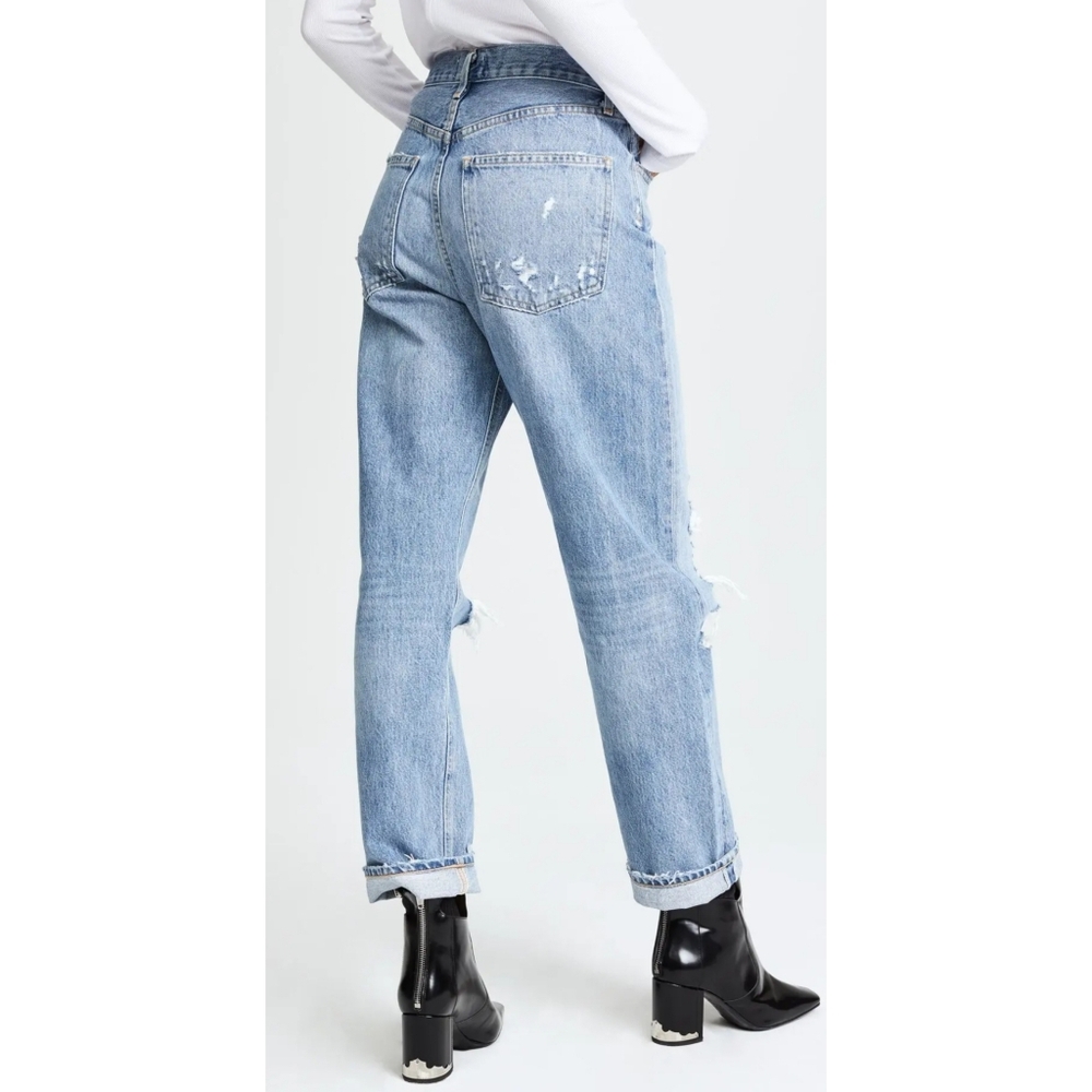 Agolde NWT 90's Mid Rise Wide Leg Loose Fit Jeans Size 32 Color Fall Out - Picture 7 of 16